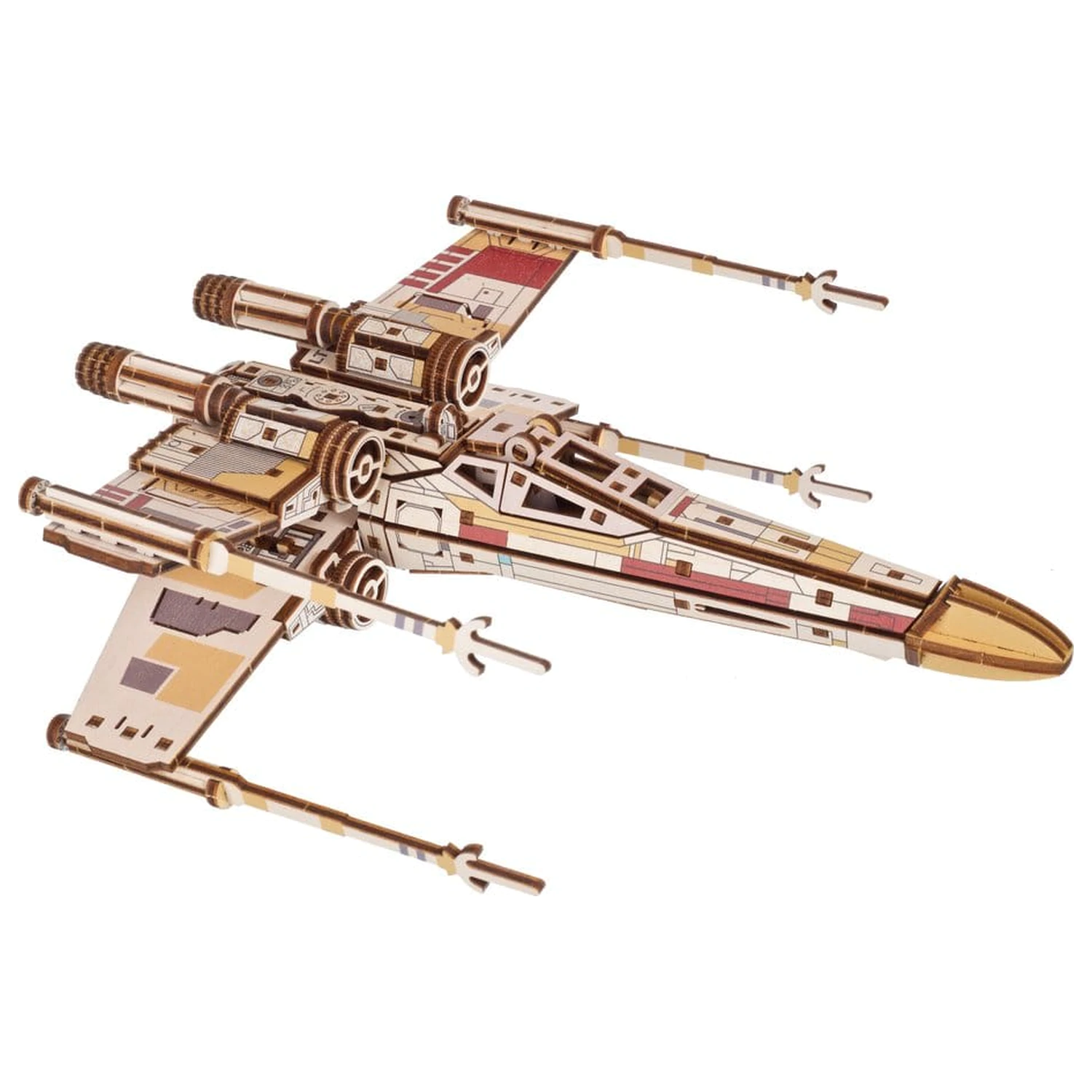 Star Wars 3D lesena sestavljanka Luke Skywalker's X-Wing Starfighter fotografija izdelka