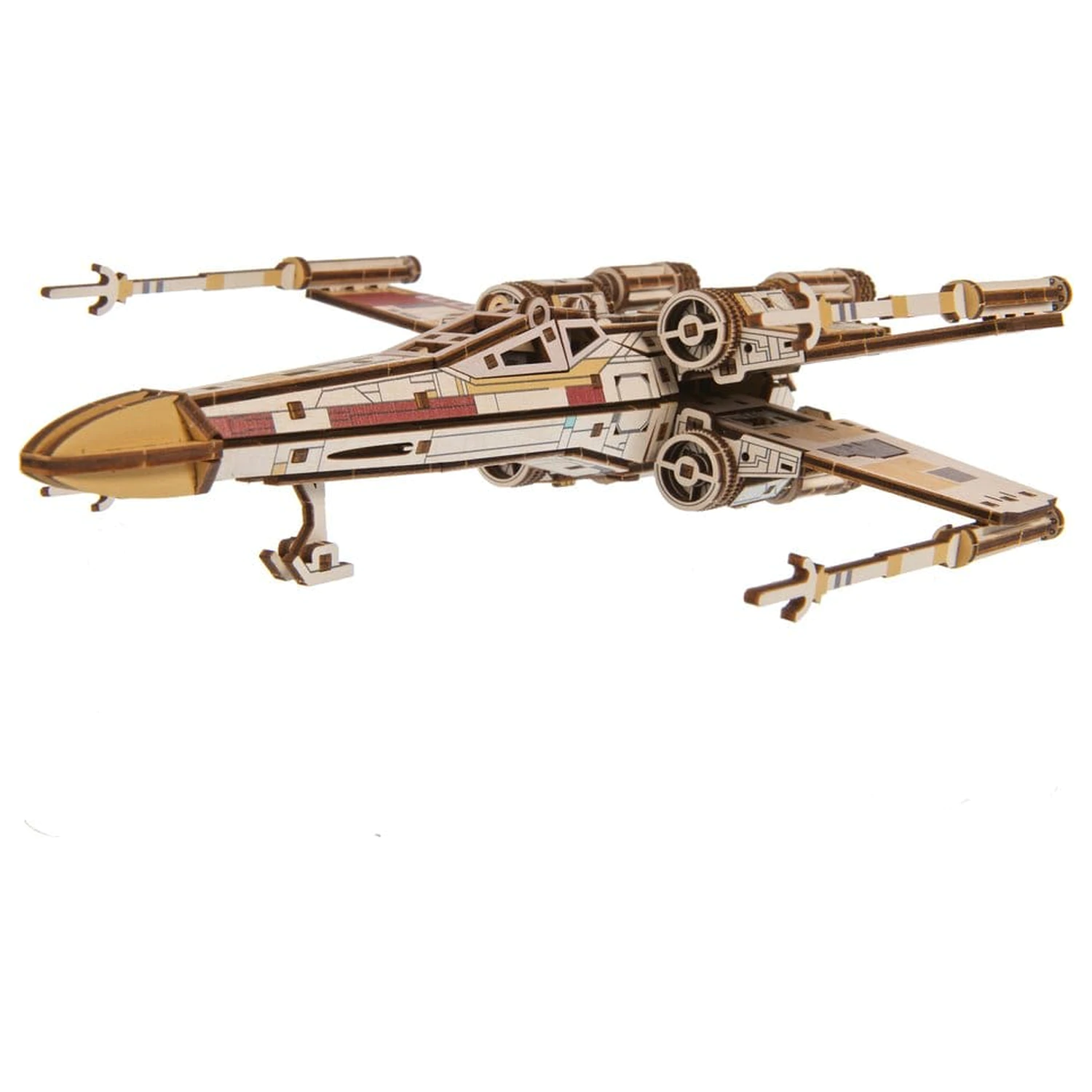 Star Wars 3D lesena sestavljanka Luke Skywalker's X-Wing Starfighter fotografija izdelka