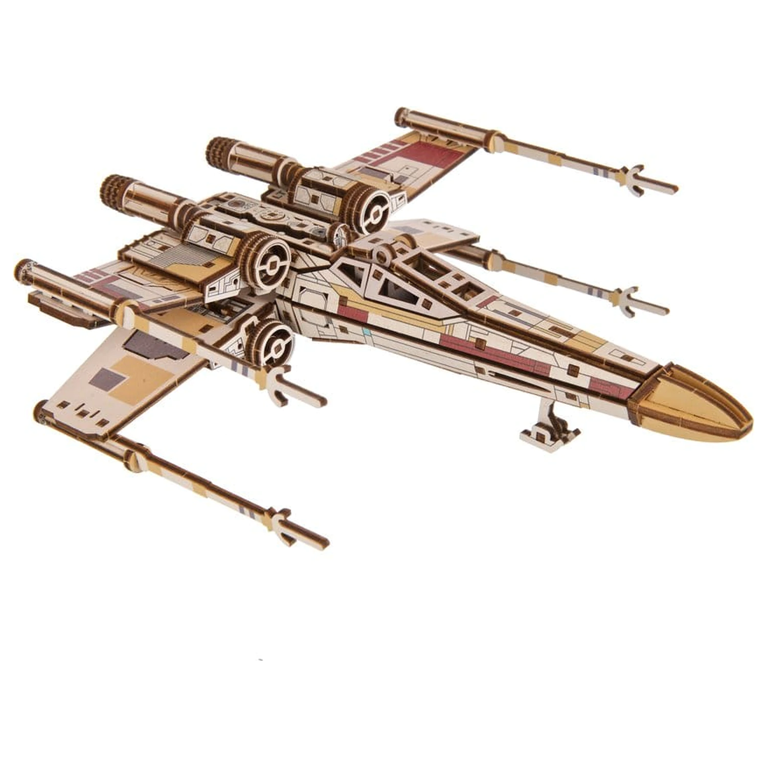 Star Wars 3D lesena sestavljanka Luke Skywalker's X-Wing Starfighter fotografija izdelka