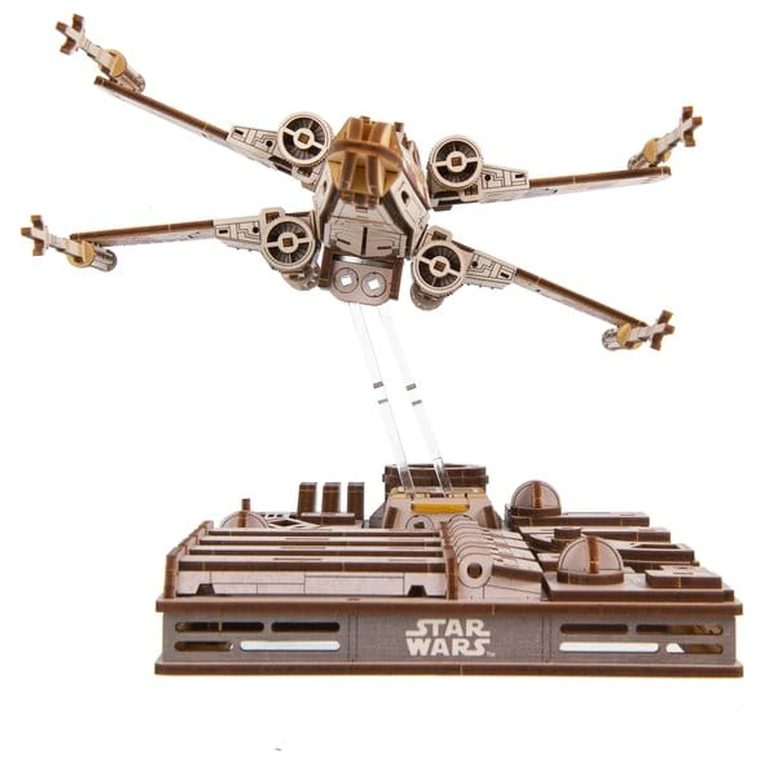 Star Wars 3D lesena sestavljanka Luke Skywalker's X-Wing Starfighter fotografija izdelka