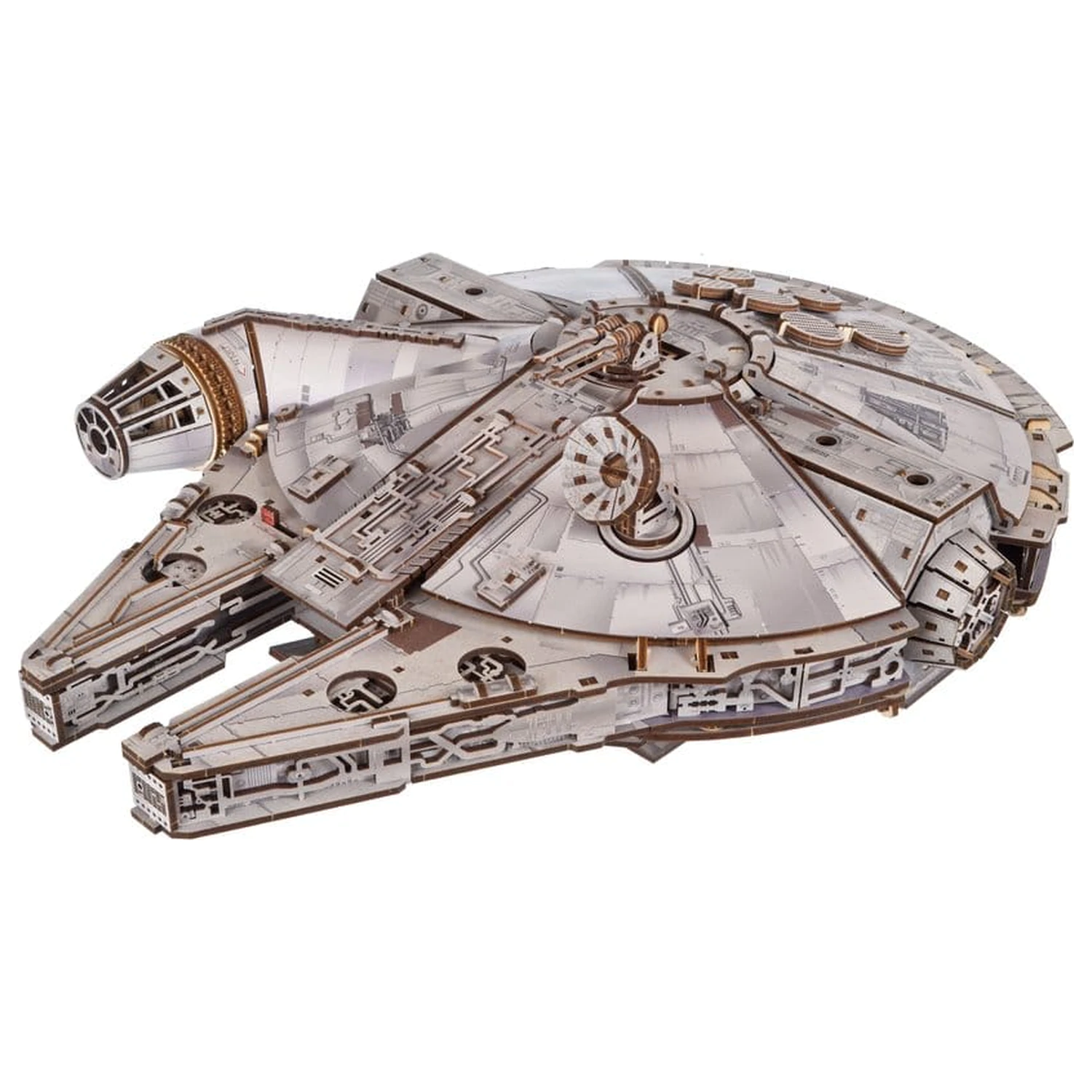 Star Wars 3D lesena sestavljanka Millennium Falcon fotografija izdelka