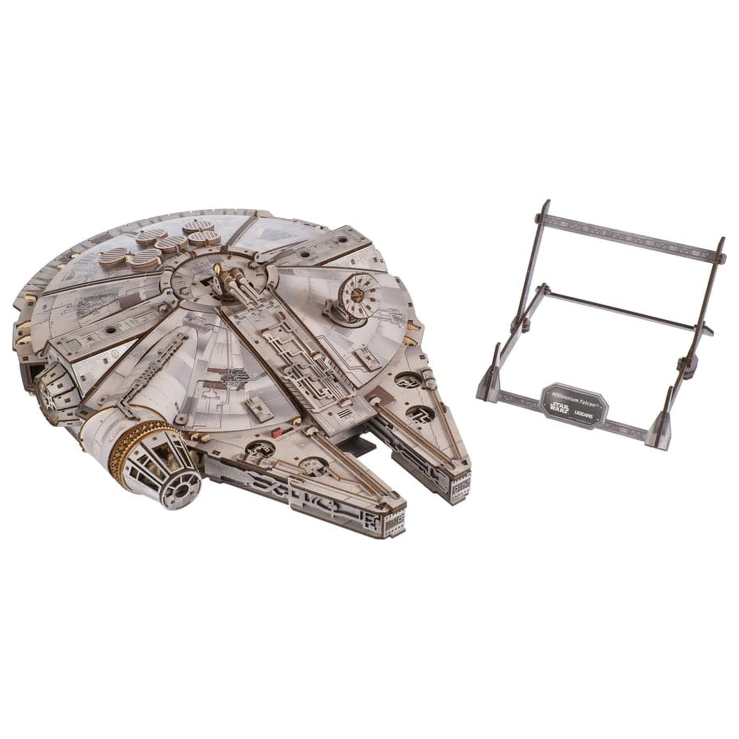 Star Wars 3D lesena sestavljanka Millennium Falcon fotografija izdelka