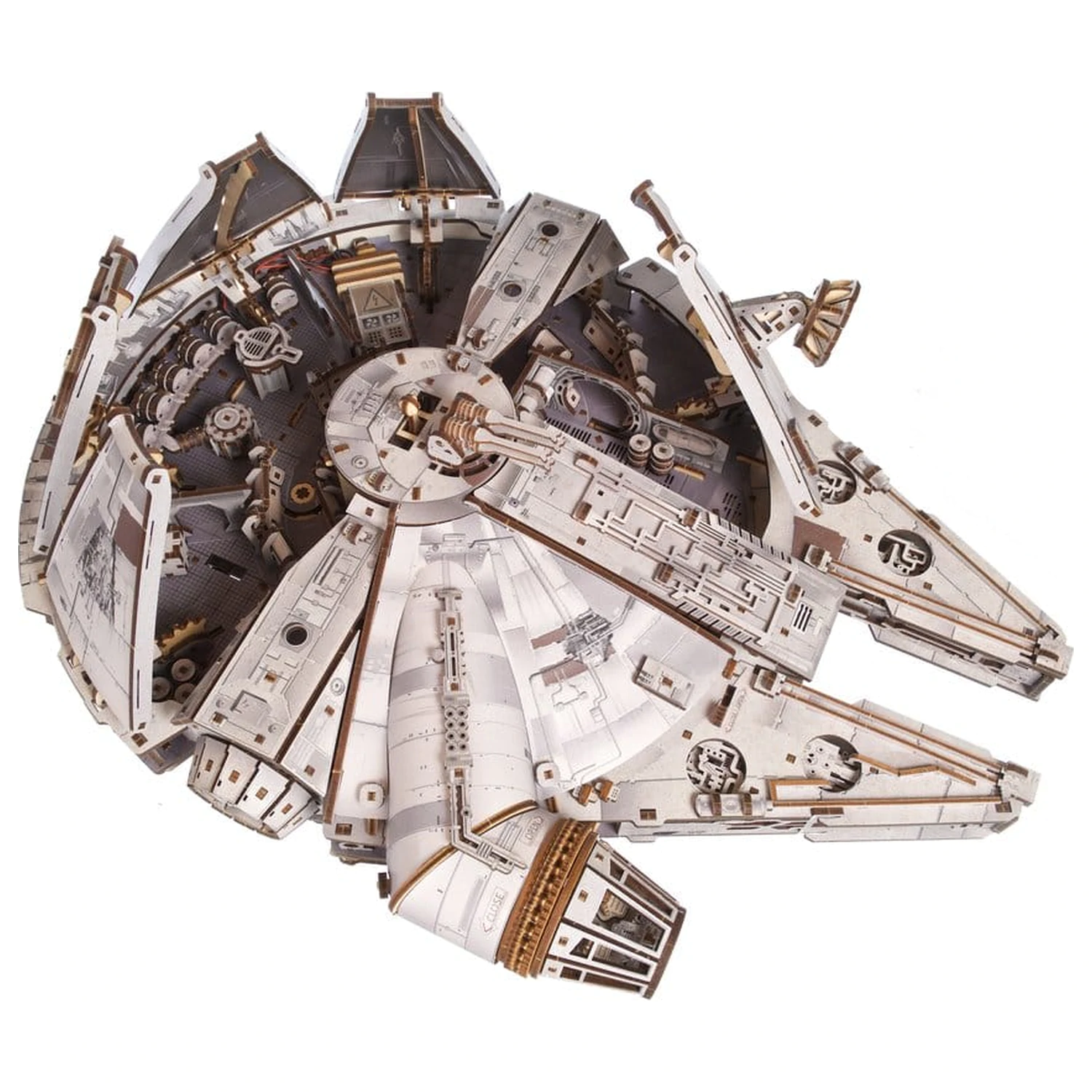 Star Wars 3D lesena sestavljanka Millennium Falcon fotografija izdelka