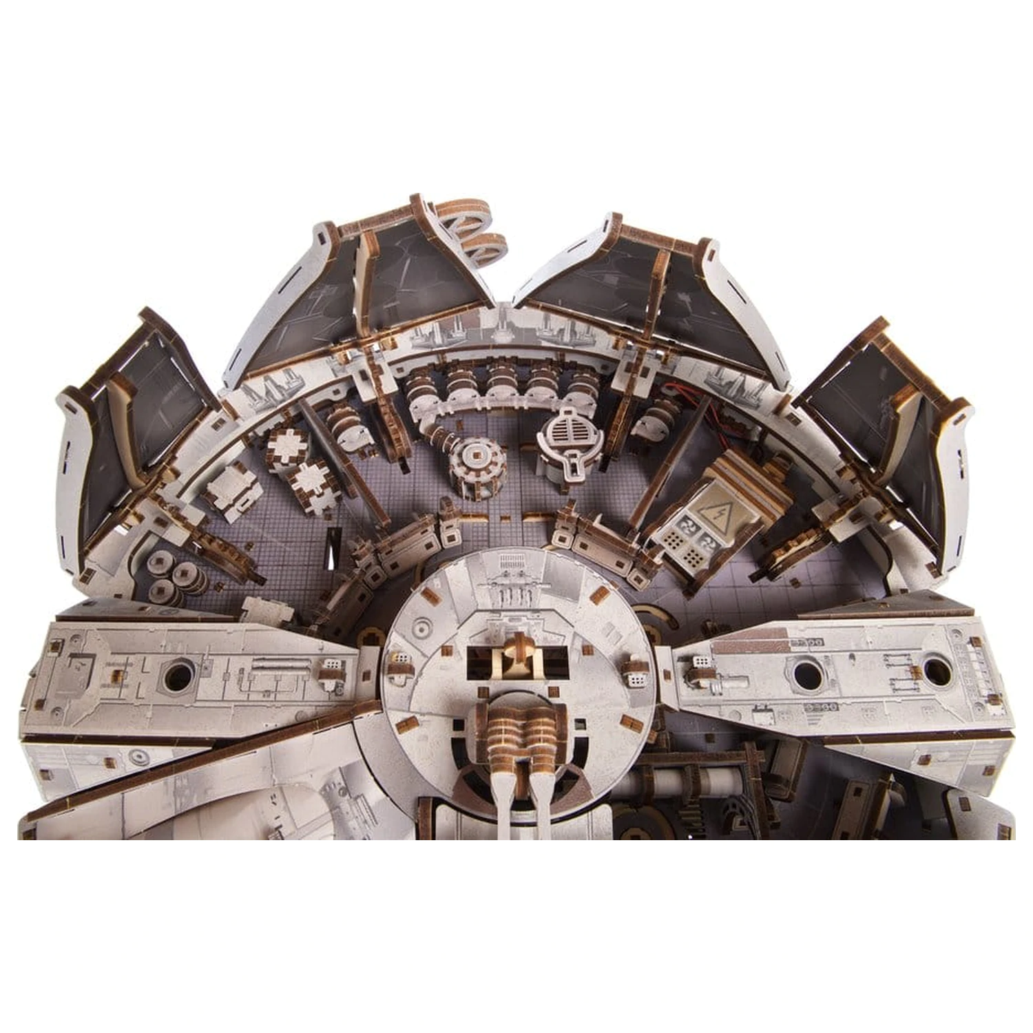 Star Wars 3D lesena sestavljanka Millennium Falcon fotografija izdelka