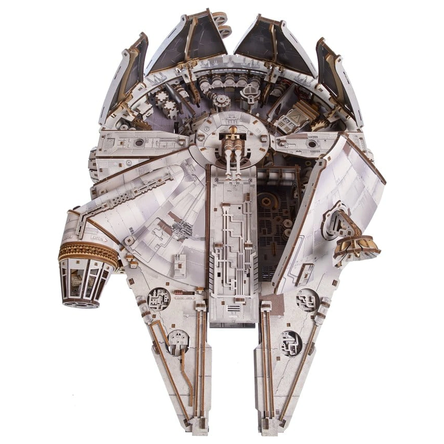 Star Wars 3D lesena sestavljanka Millennium Falcon fotografija izdelka