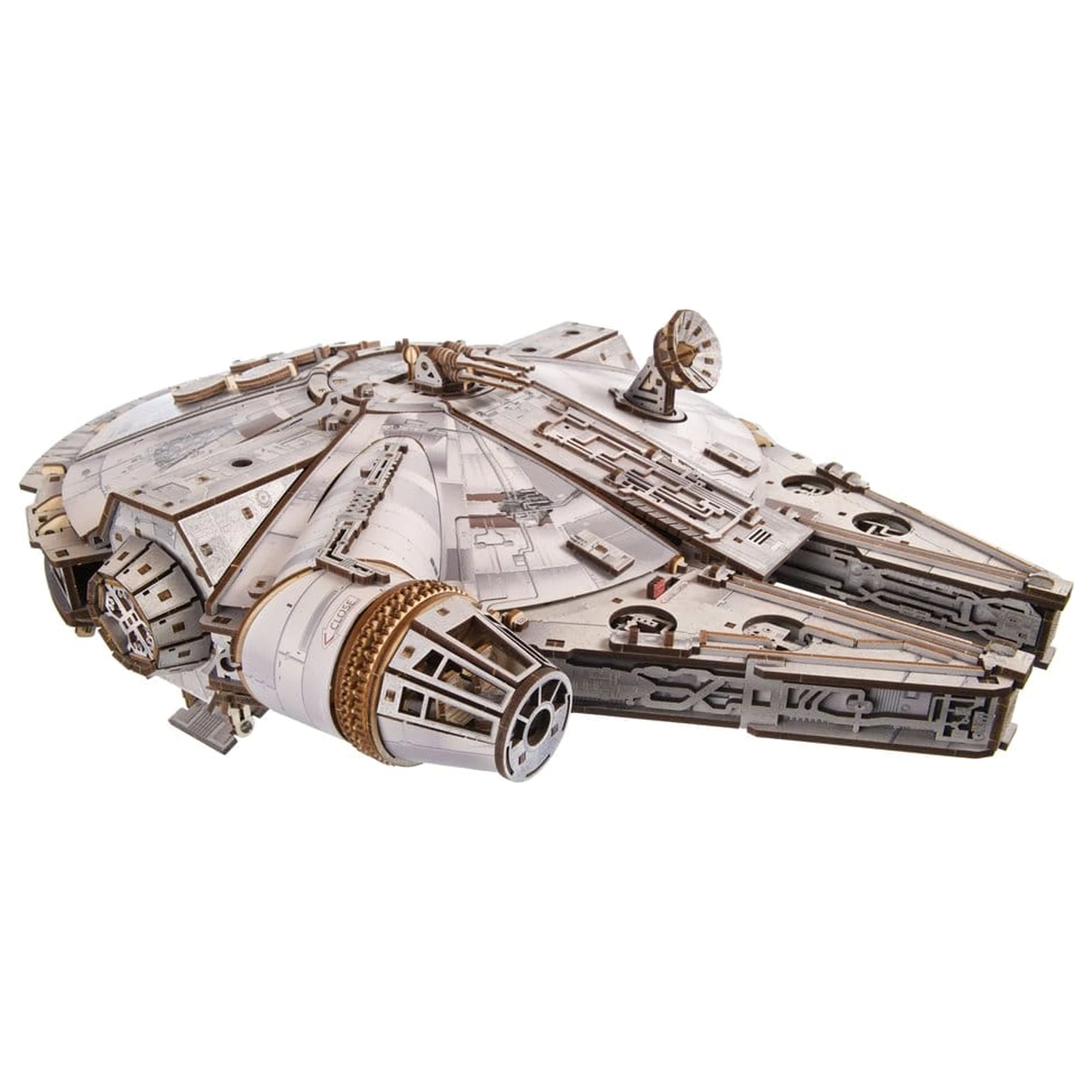 Star Wars 3D lesena sestavljanka Millennium Falcon fotografija izdelka