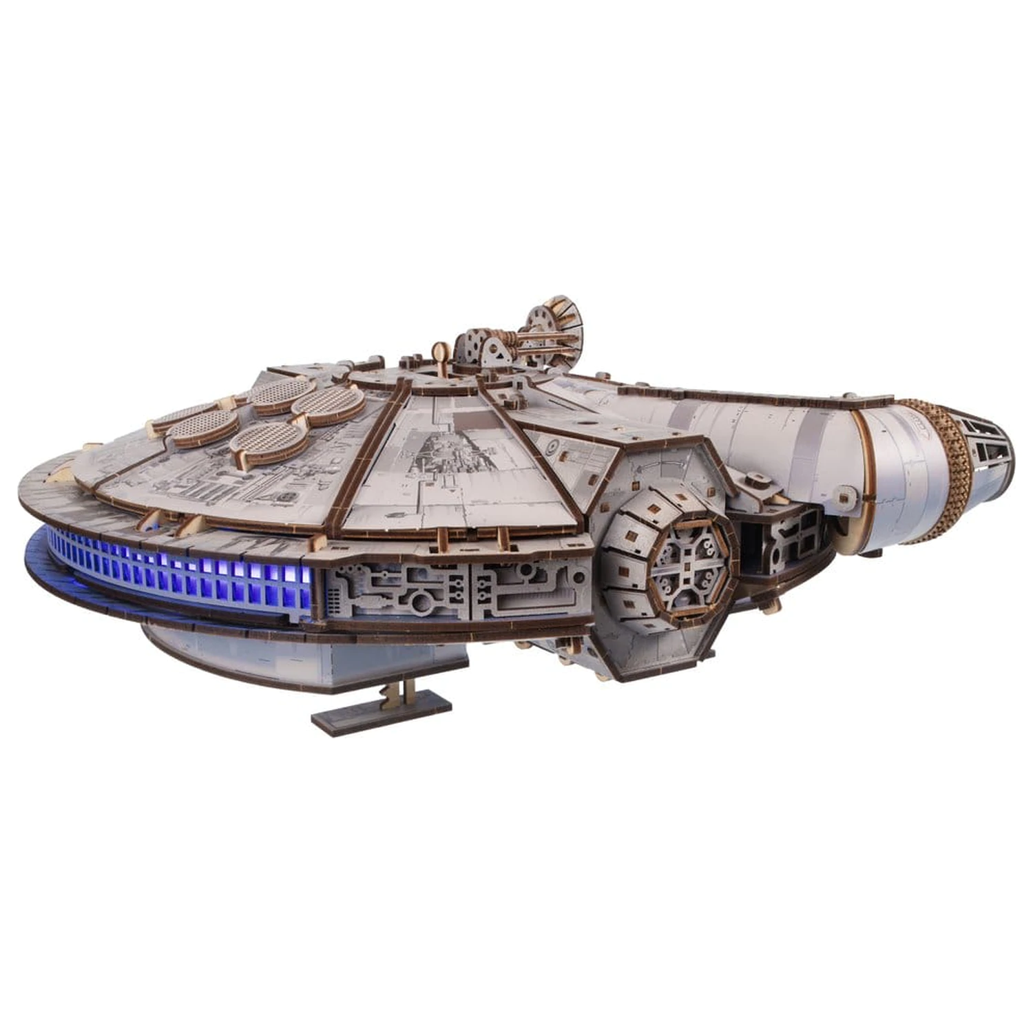 Star Wars 3D lesena sestavljanka Millennium Falcon fotografija izdelka