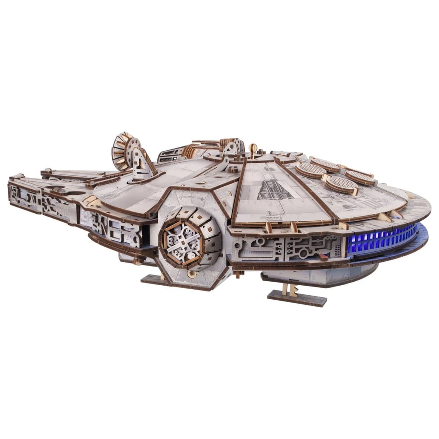 Star Wars 3D lesena sestavljanka Millennium Falcon fotografija izdelka