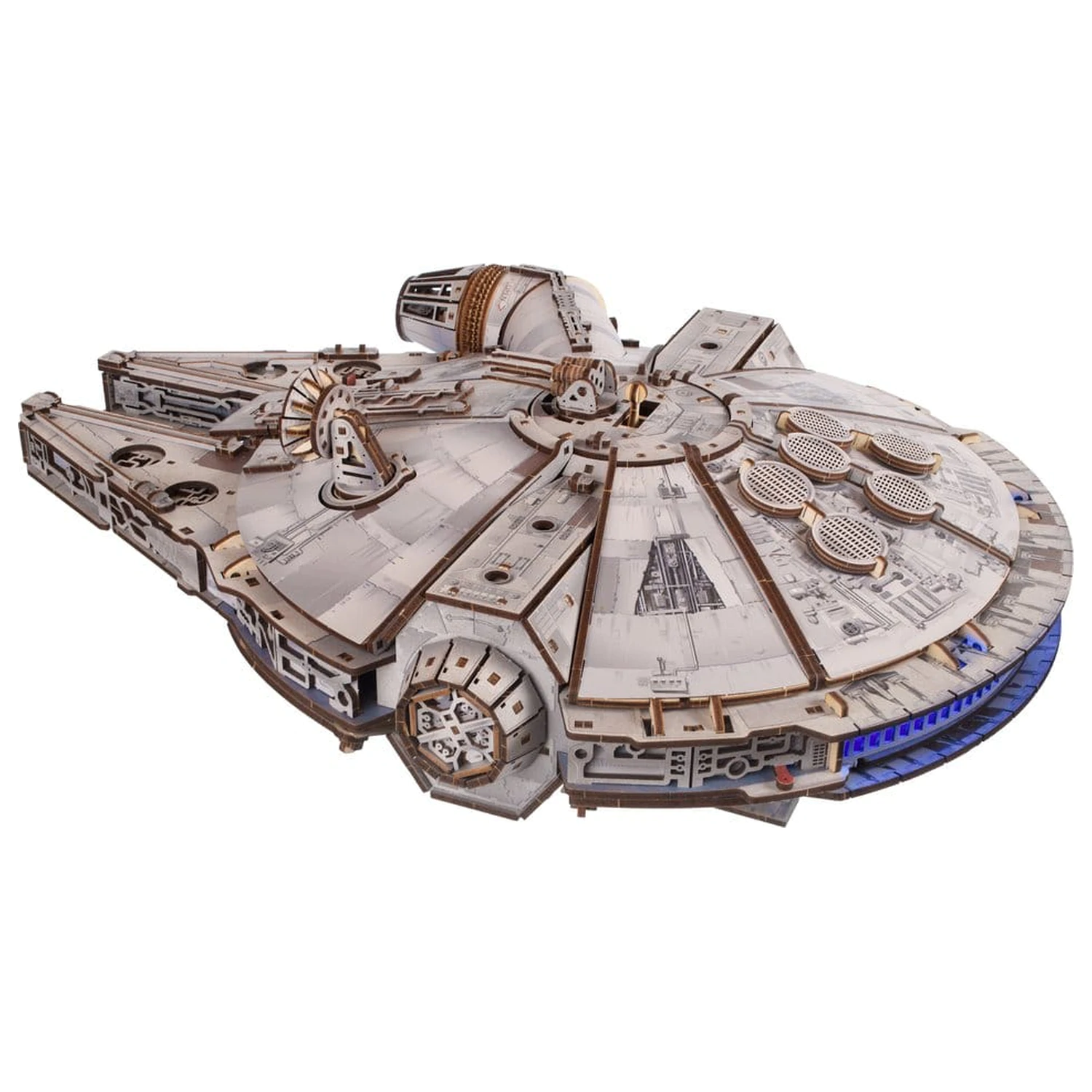 Star Wars 3D lesena sestavljanka Millennium Falcon fotografija izdelka