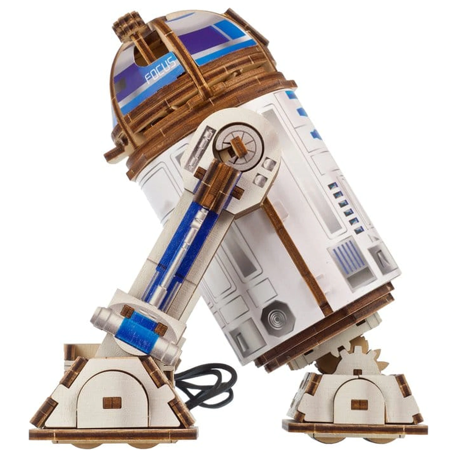 Star Wars 3D lesena sestavljanka R2-D2 fotografija izdelka