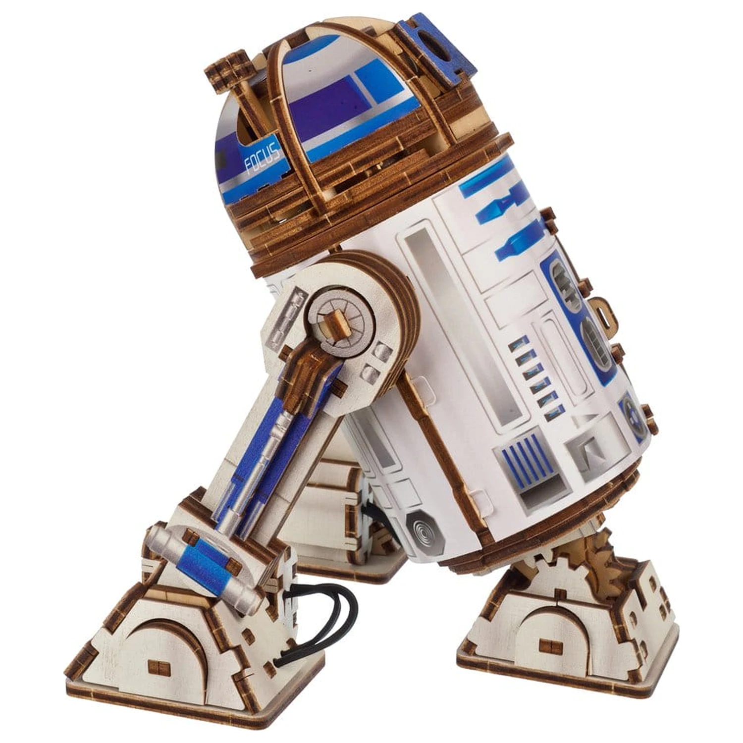 Star Wars 3D lesena sestavljanka R2-D2 fotografija izdelka