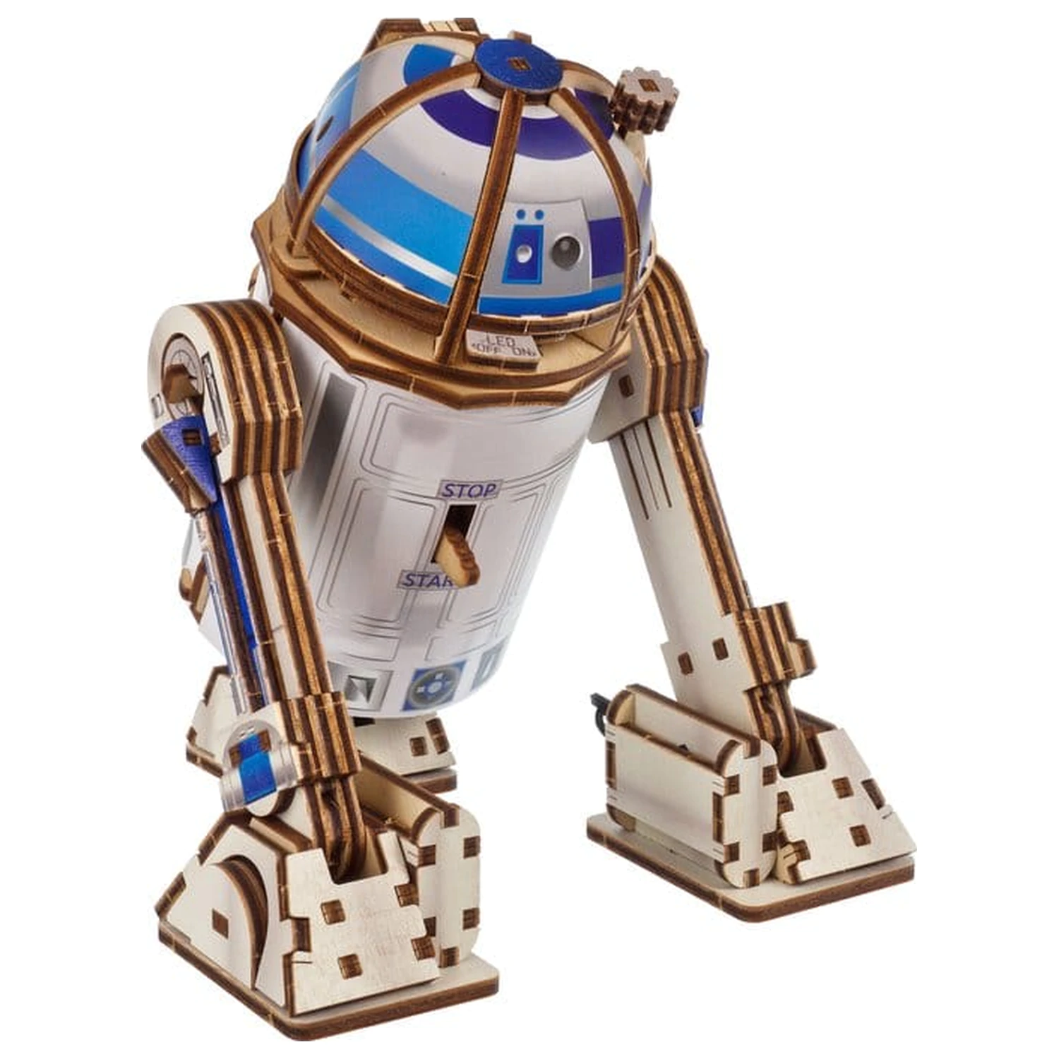 Star Wars 3D lesena sestavljanka R2-D2 fotografija izdelka