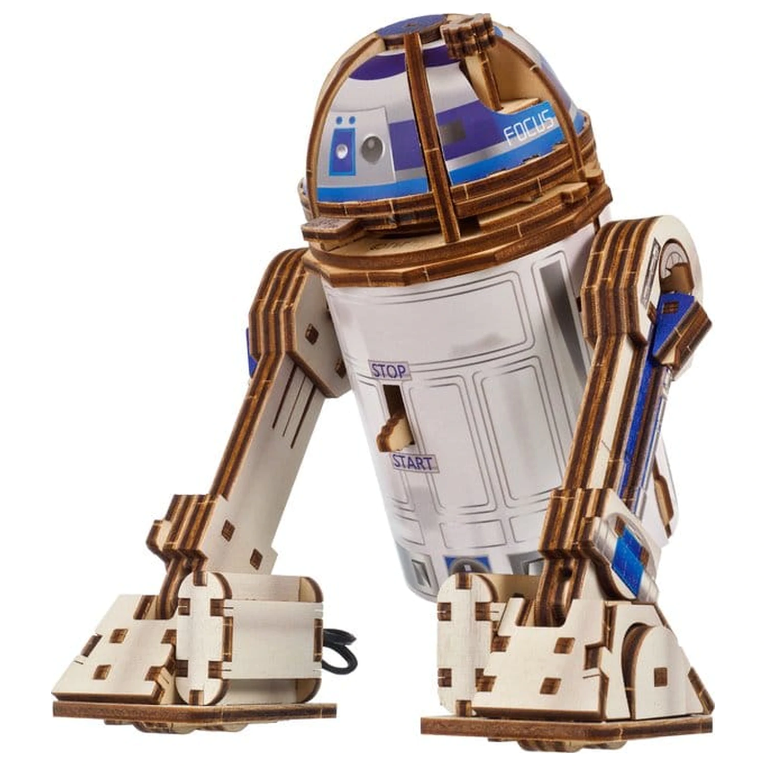 Star Wars 3D lesena sestavljanka R2-D2 fotografija izdelka