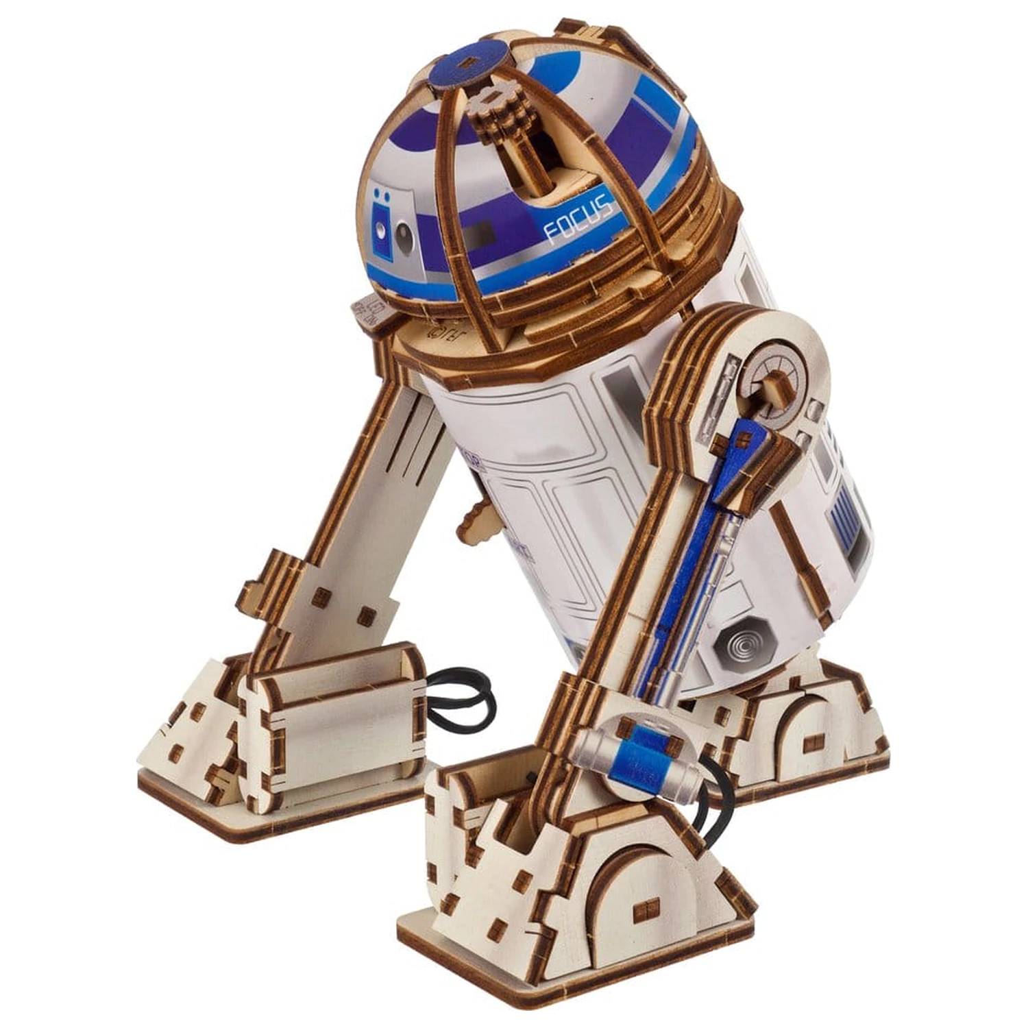 Star Wars 3D lesena sestavljanka R2-D2 fotografija izdelka