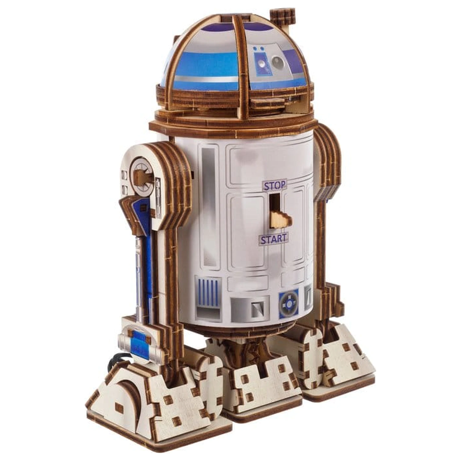 Star Wars 3D lesena sestavljanka R2-D2 fotografija izdelka