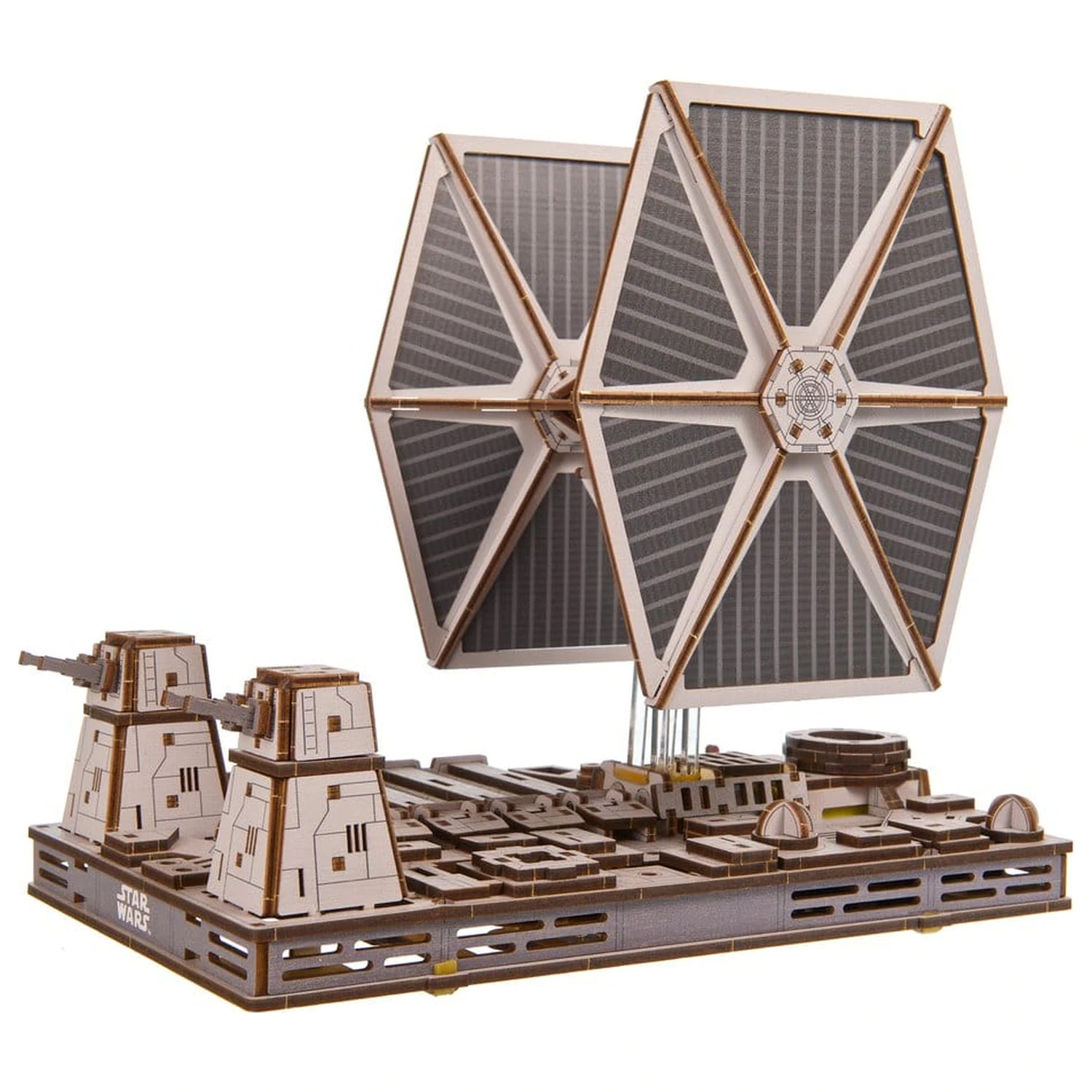 Star Wars 3D lesena sestavljanka TIE Fighter fotografija izdelka