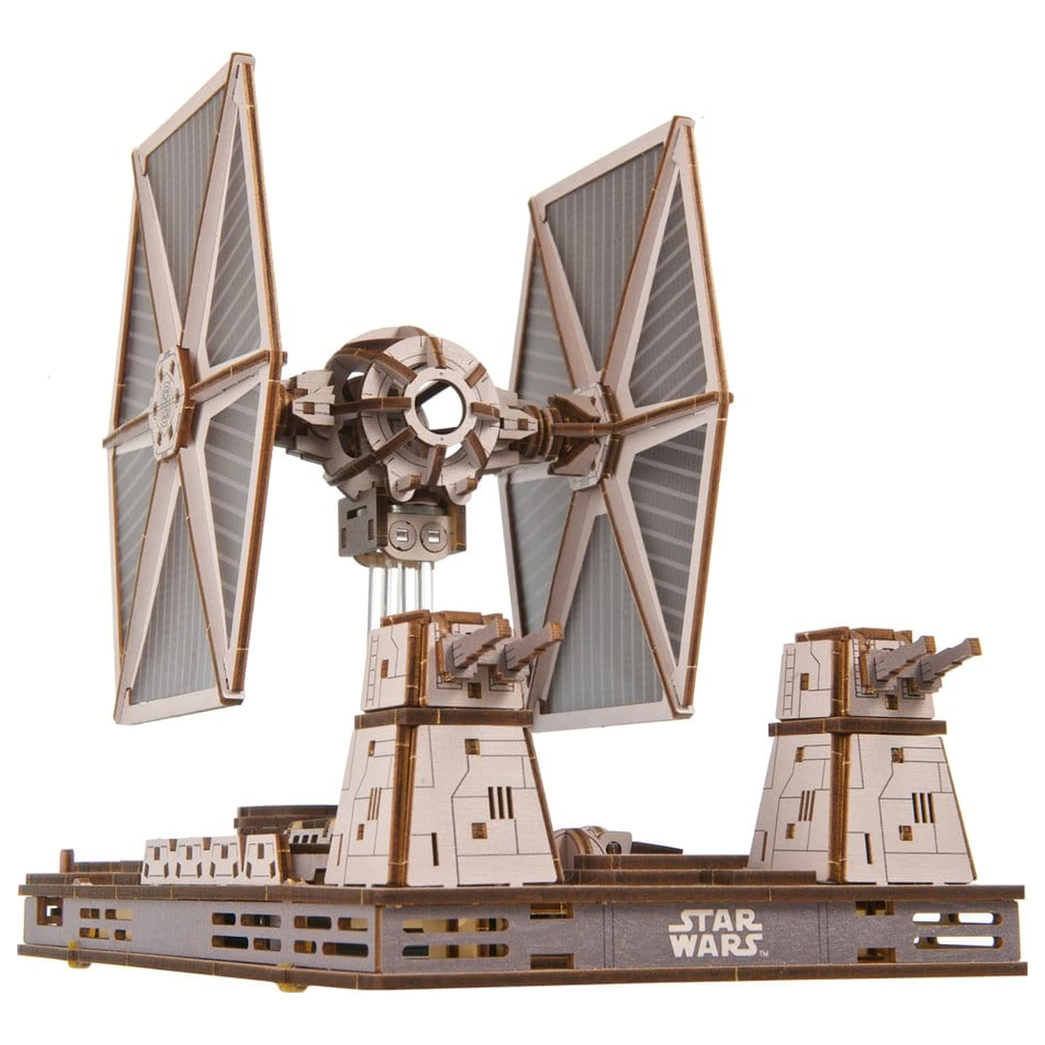 Star Wars 3D lesena sestavljanka TIE Fighter fotografija izdelka