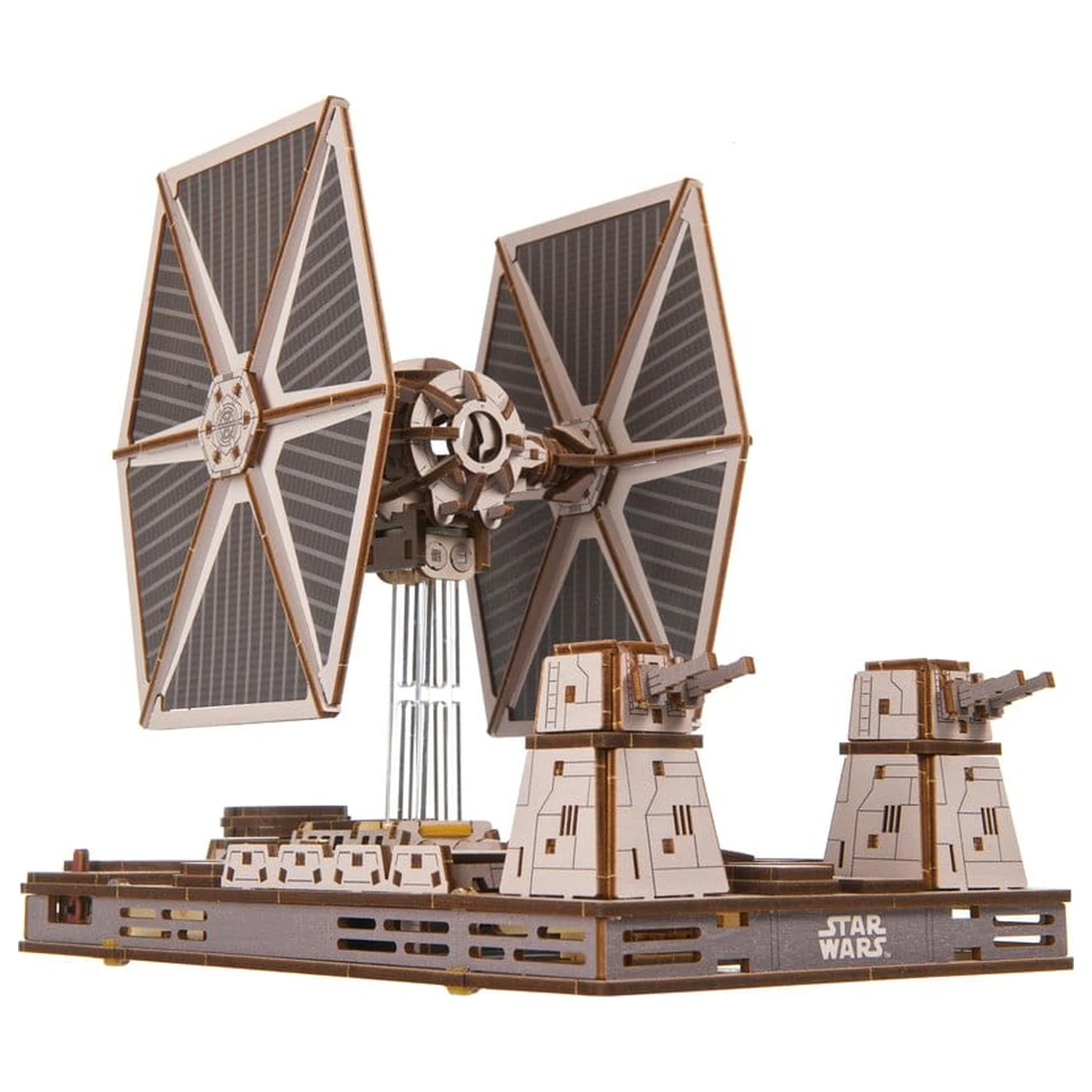Star Wars 3D lesena sestavljanka TIE Fighter fotografija izdelka