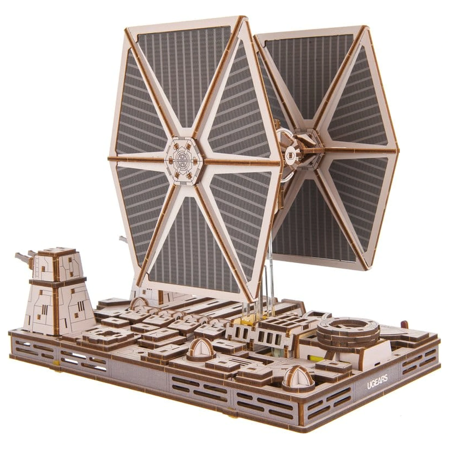 Star Wars 3D lesena sestavljanka TIE Fighter fotografija izdelka