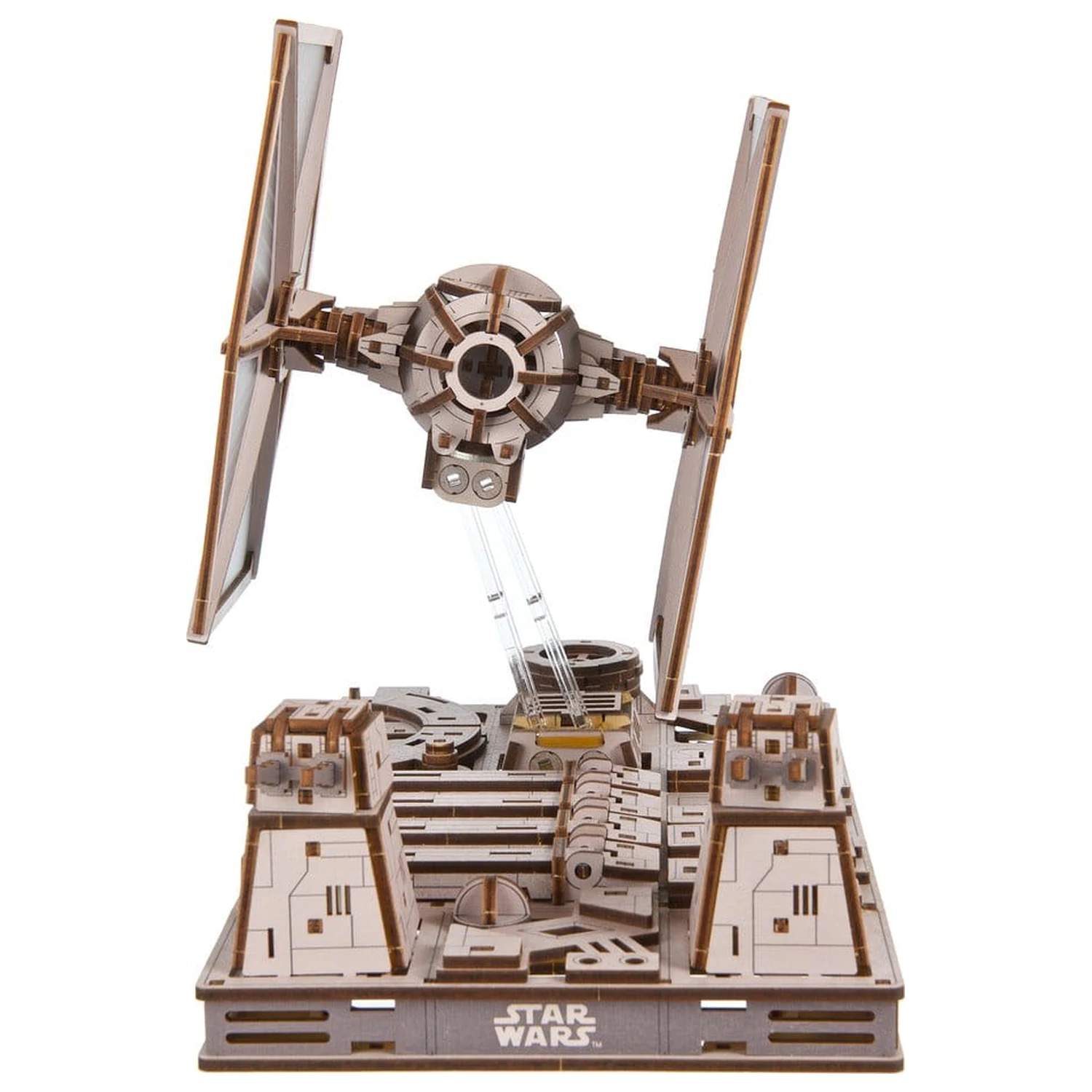 Star Wars 3D lesena sestavljanka TIE Fighter fotografija izdelka