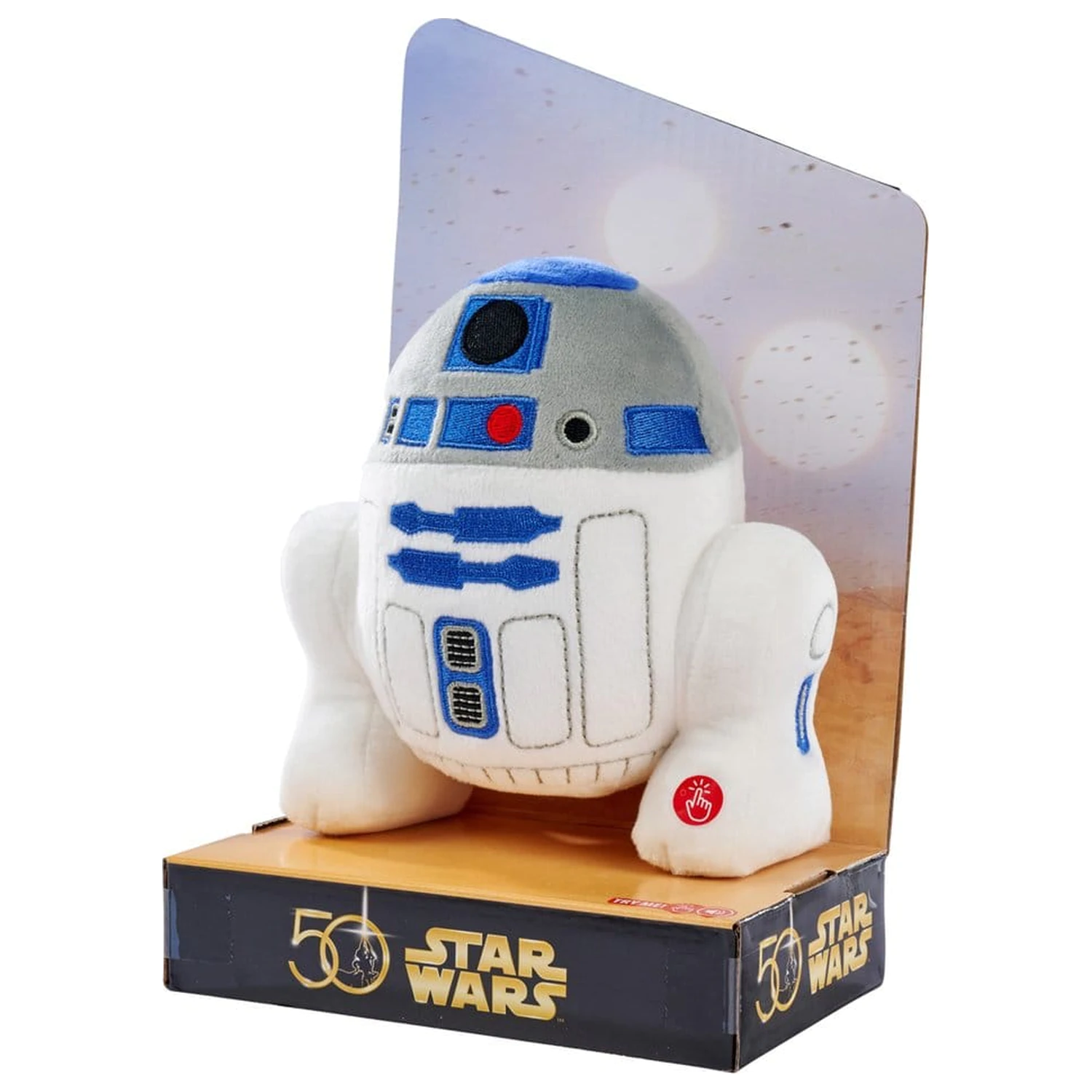 Star Wars 50th plišasta figura R2-D2 16 cm fotografija izdelka