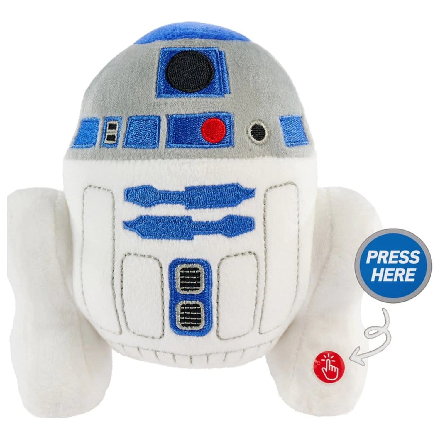 Star Wars 50th plišasta figura R2-D2 16 cm fotografija izdelka