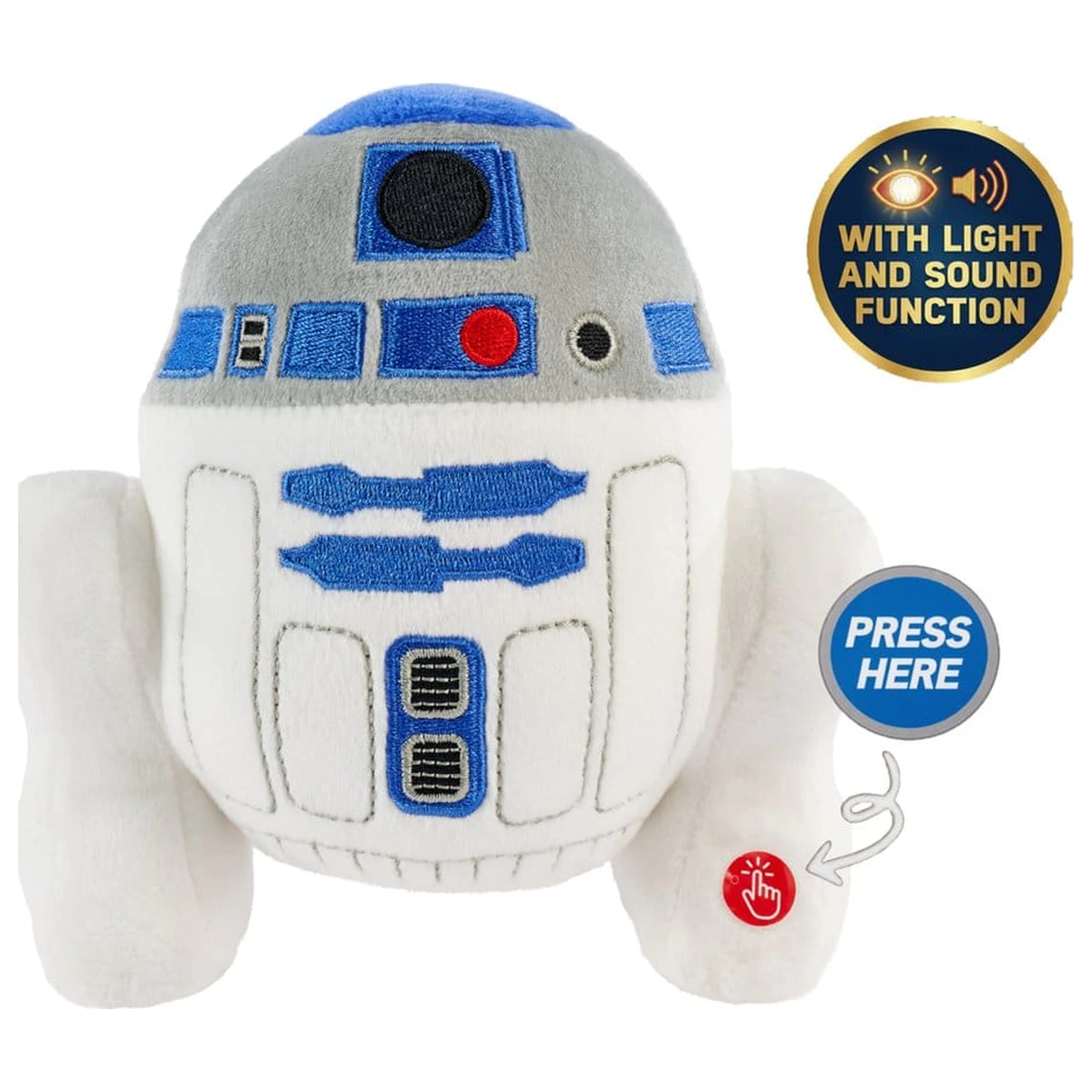 Star Wars 50th plišasta figura R2-D2 16 cm fotografija izdelka