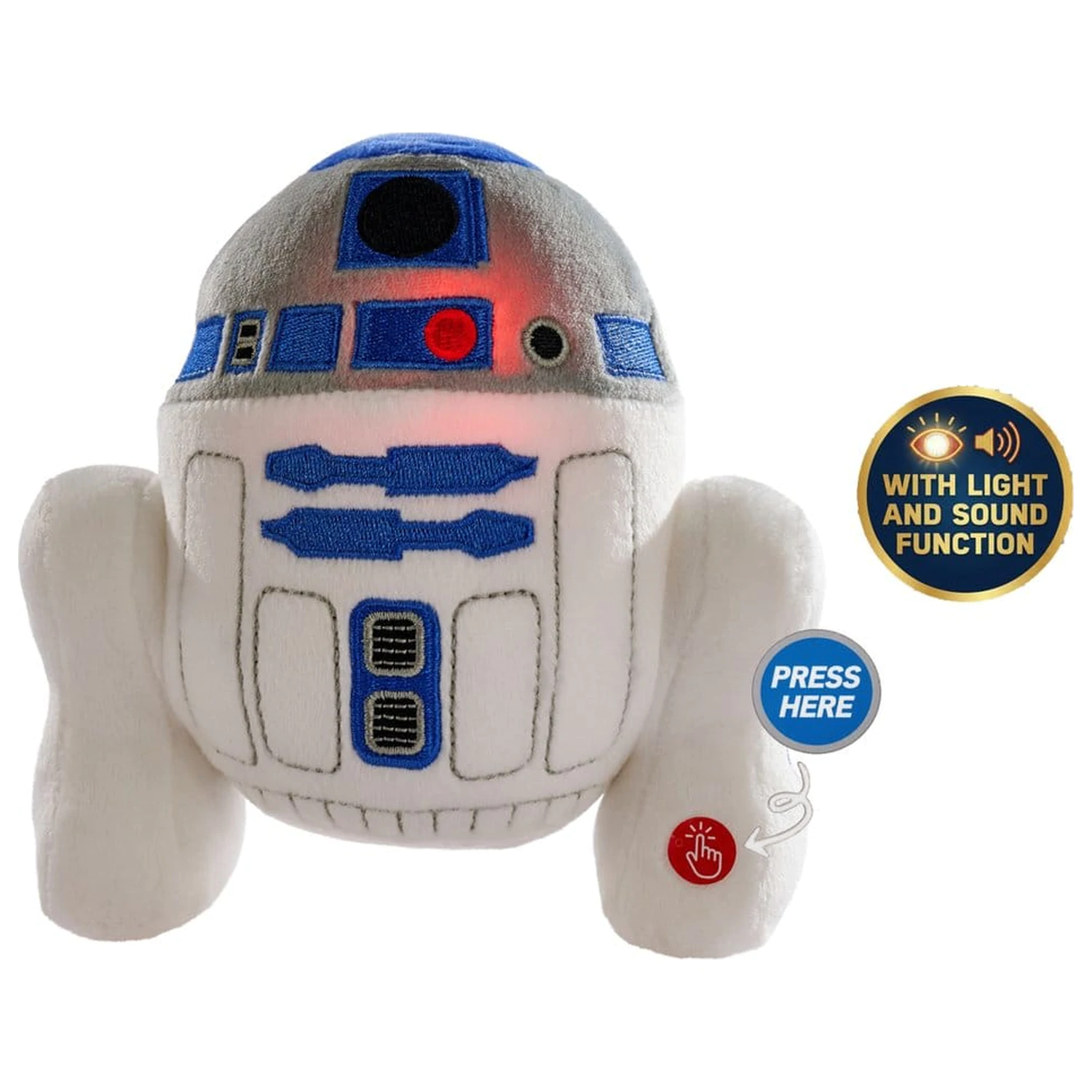 Star Wars 50th plišasta figura R2-D2 16 cm fotografija izdelka