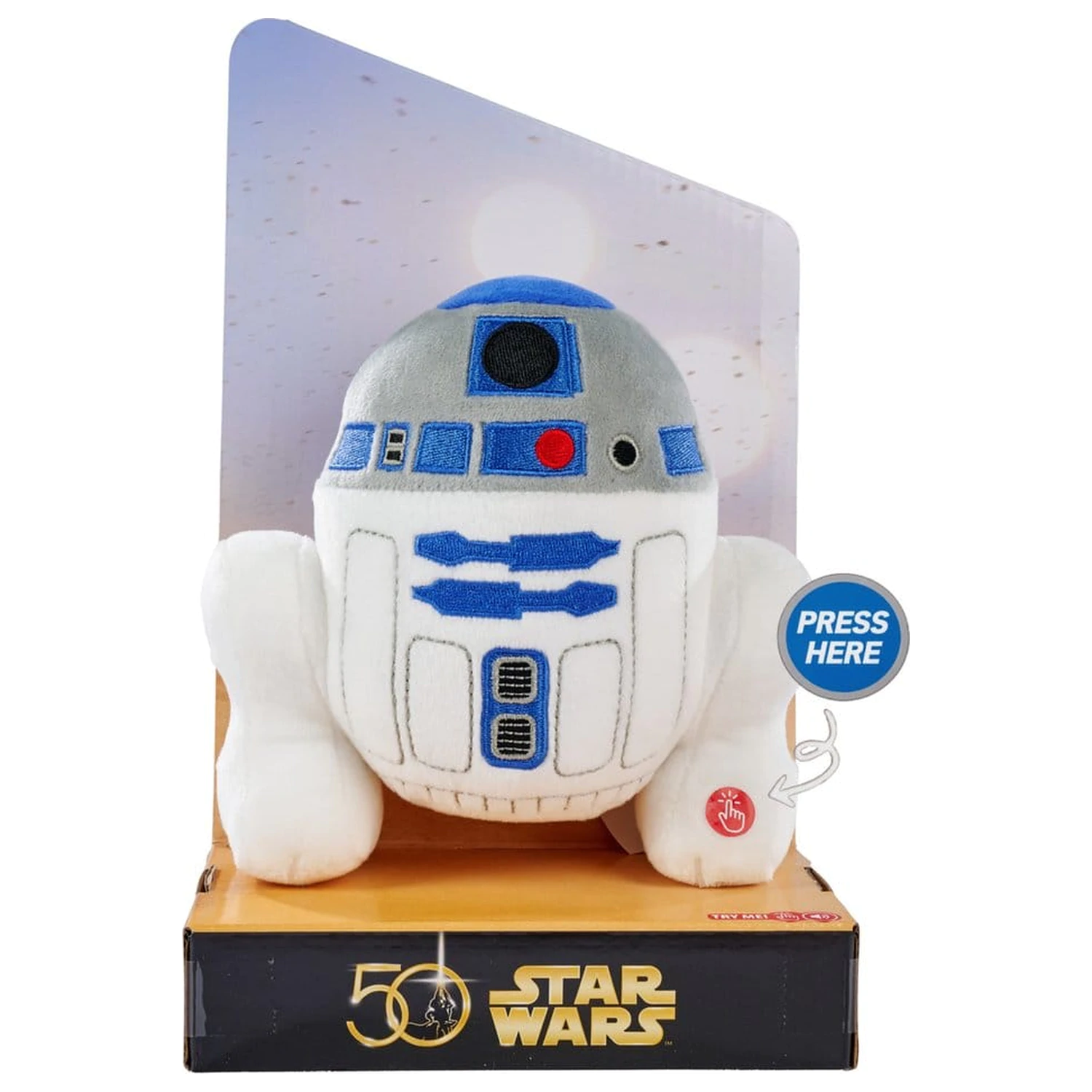 Star Wars 50th plišasta figura R2-D2 16 cm fotografija izdelka