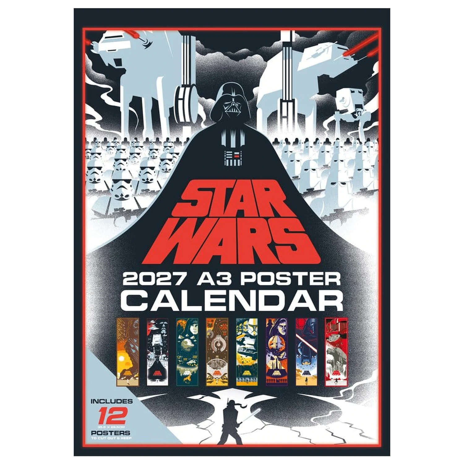 Star Wars Koledar A3 Plakat 2027 fotografija izdelka