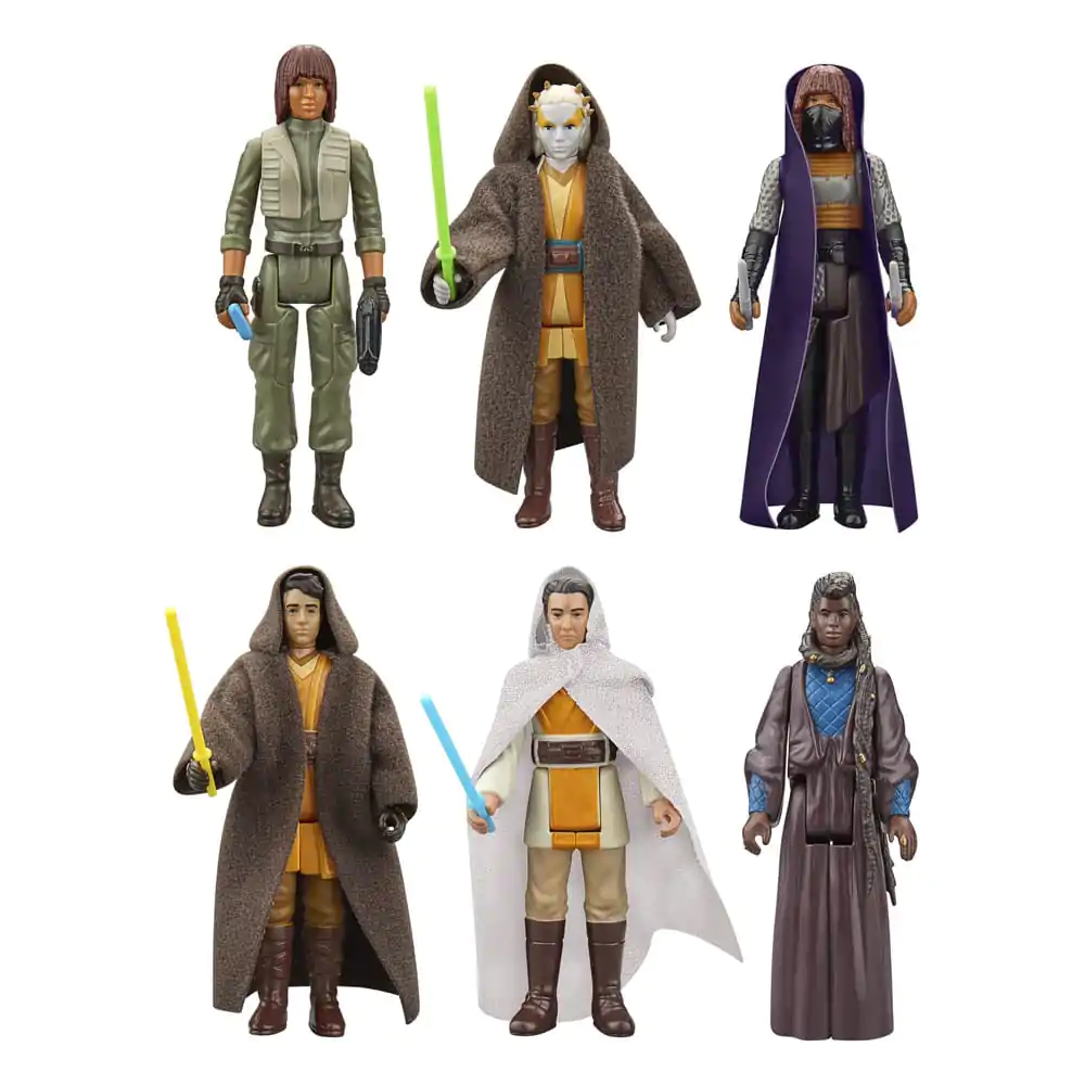Star Wars: Acolyte Retro Collection Akcijske figure 6-paket 10 cm fotografija izdelka