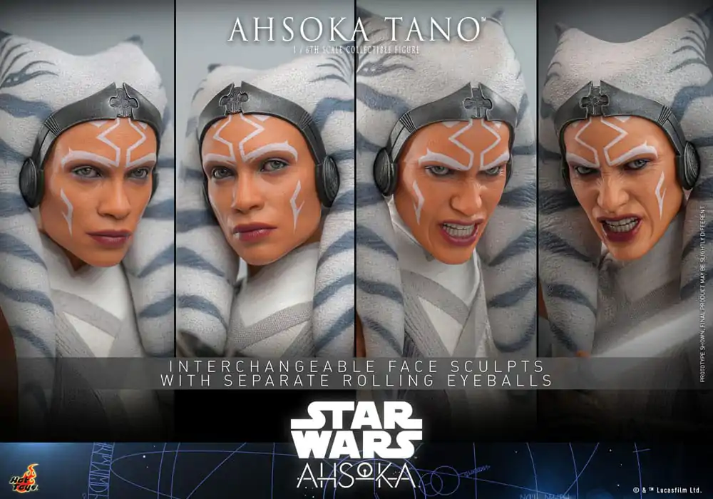Star Wars: Ahsoka akcijska figura 1/6 Ahsoka Tano 28 cm fotografija izdelka