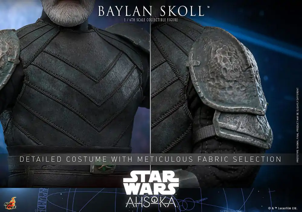 Star Wars: Ahsoka Akcijska figura 1/6 Baylan Skoll 32 cm fotografija izdelka