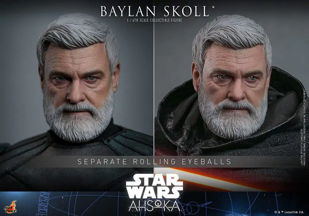Star Wars: Ahsoka Akcijska figura 1/6 Baylan Skoll 32 cm fotografija izdelka