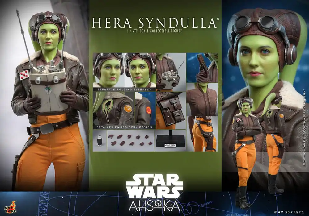 Star Wars: Ahsoka Akcijska figura 1/6 Hera Syndulla 28 cm fotografija izdelka