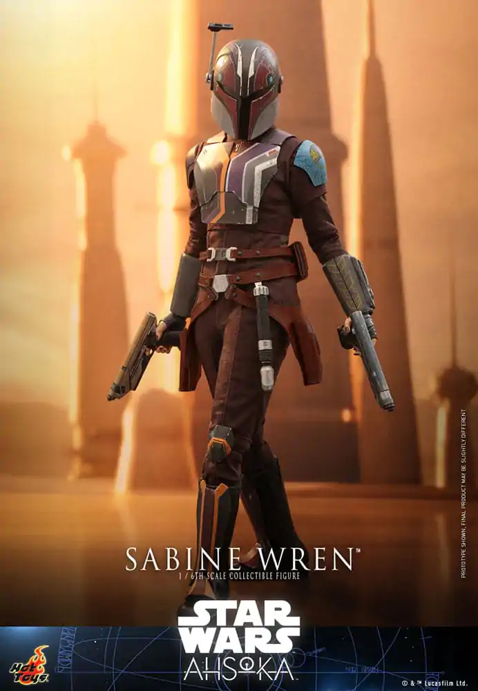 Star Wars: Ahsoka akcijska figura 1/6 Sabine Wren 28 cm fotografija izdelka