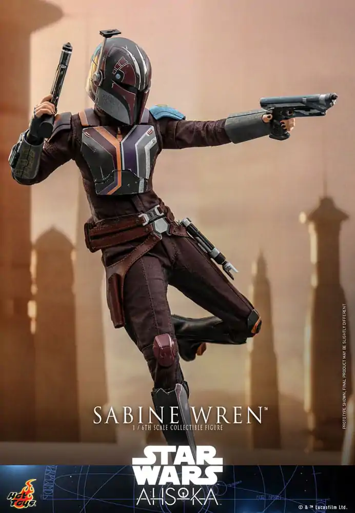 Star Wars: Ahsoka akcijska figura 1/6 Sabine Wren 28 cm fotografija izdelka
