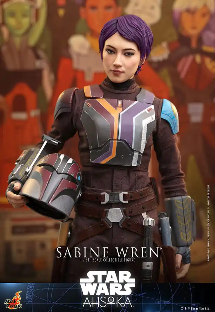 Star Wars: Ahsoka akcijska figura 1/6 Sabine Wren 28 cm fotografija izdelka