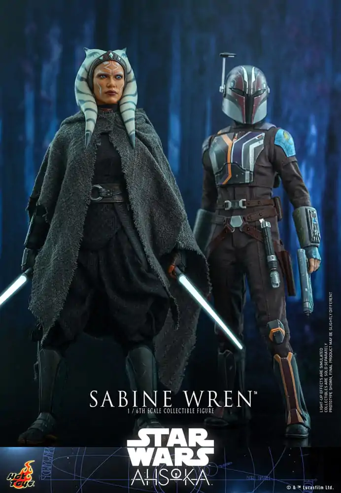 Star Wars: Ahsoka akcijska figura 1/6 Sabine Wren 28 cm fotografija izdelka