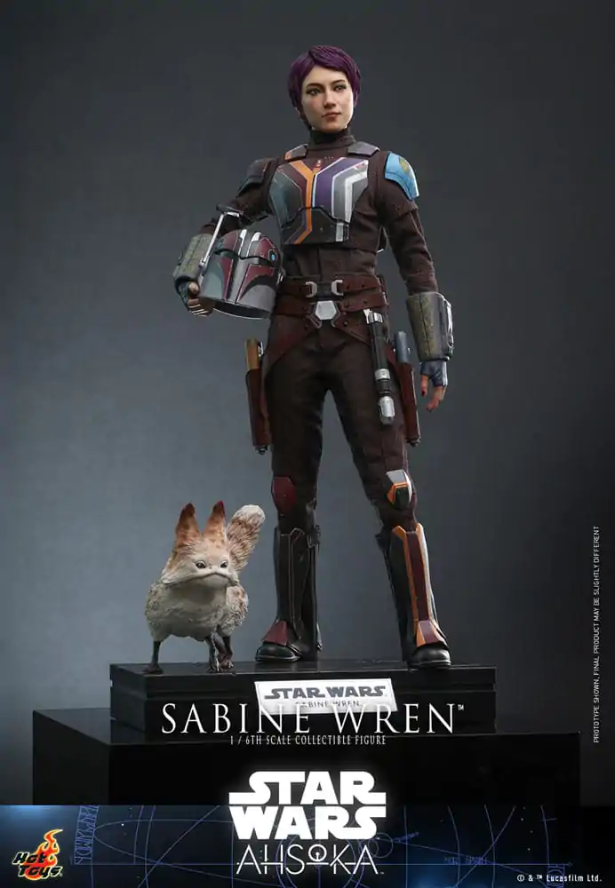 Star Wars: Ahsoka akcijska figura 1/6 Sabine Wren 28 cm fotografija izdelka