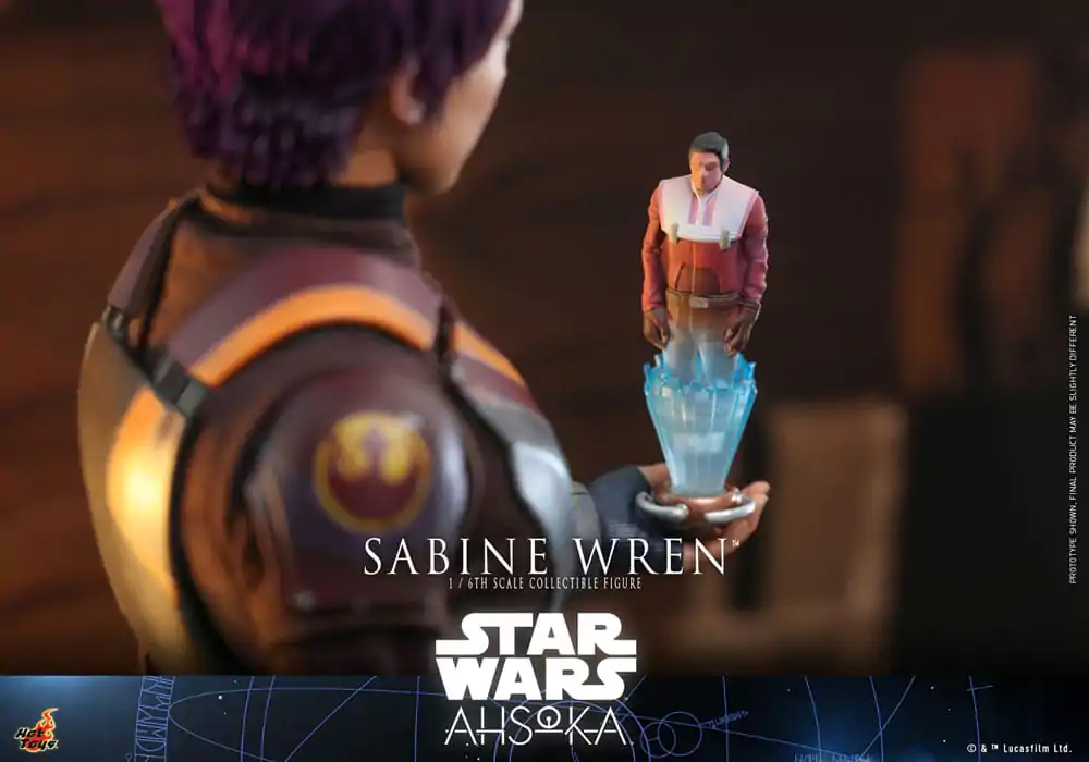 Star Wars: Ahsoka akcijska figura 1/6 Sabine Wren 28 cm fotografija izdelka