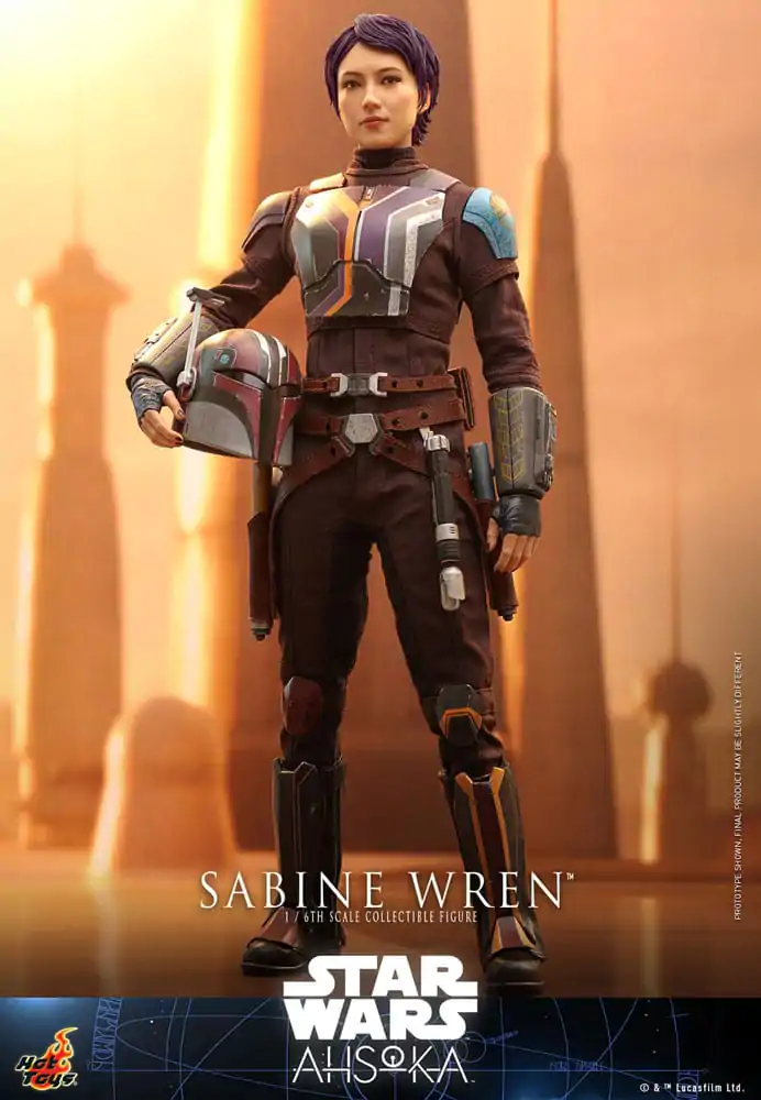 Star Wars: Ahsoka akcijska figura 1/6 Sabine Wren 28 cm fotografija izdelka