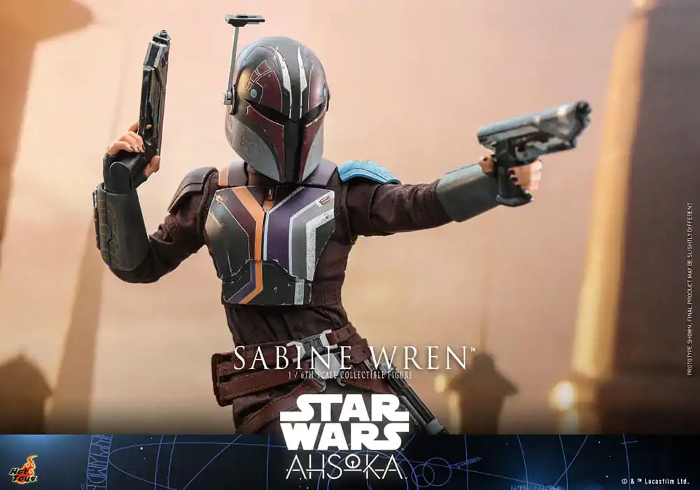 Star Wars: Ahsoka akcijska figura 1/6 Sabine Wren 28 cm fotografija izdelka