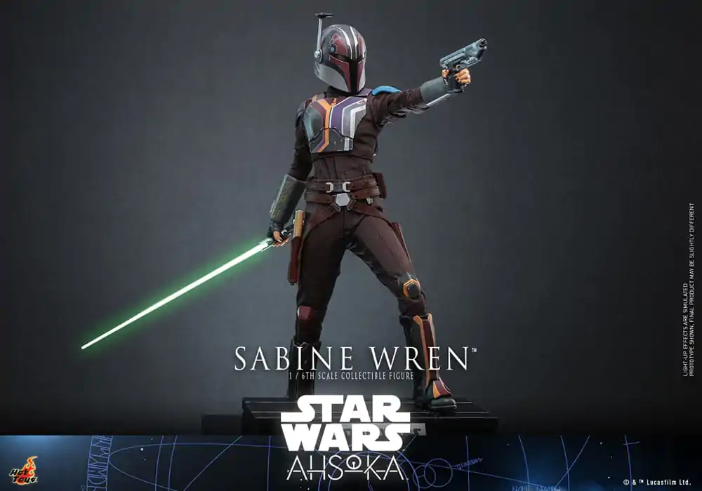 Star Wars: Ahsoka akcijska figura 1/6 Sabine Wren 28 cm fotografija izdelka
