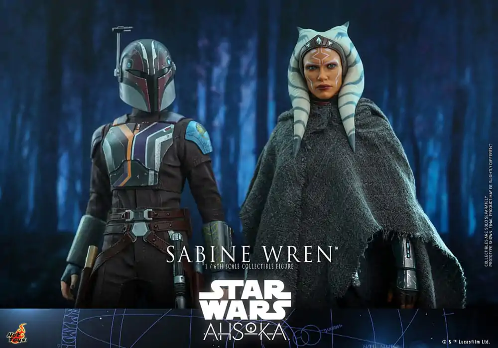 Star Wars: Ahsoka akcijska figura 1/6 Sabine Wren 28 cm fotografija izdelka