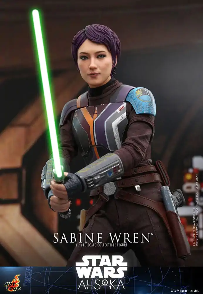 Star Wars: Ahsoka akcijska figura 1/6 Sabine Wren 28 cm fotografija izdelka