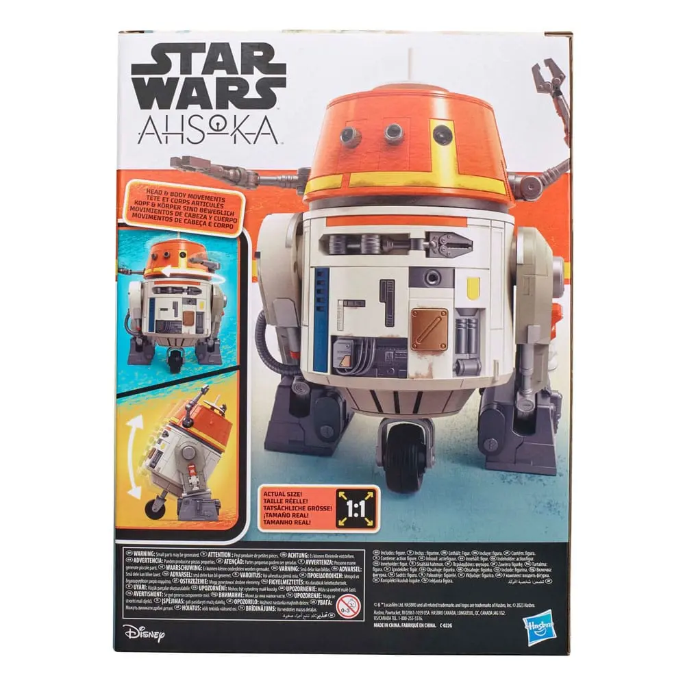 Star Wars: Ahsoka Elektronska figura Animatronic Chatter Back Chopper 19 cm fotografija izdelka