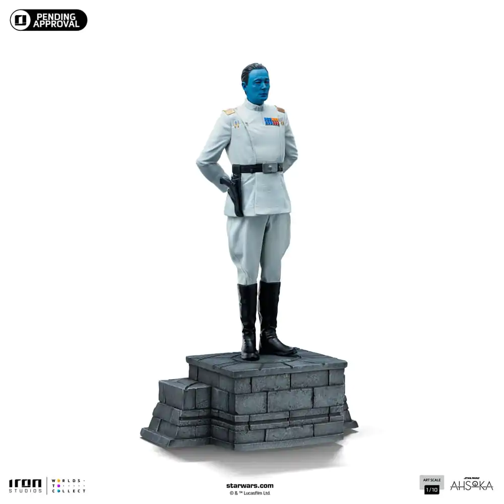 Star Wars Ahsoka Art Scale Kip 1/10 Grand Admiral Thrawn 25 cm fotografija izdelka