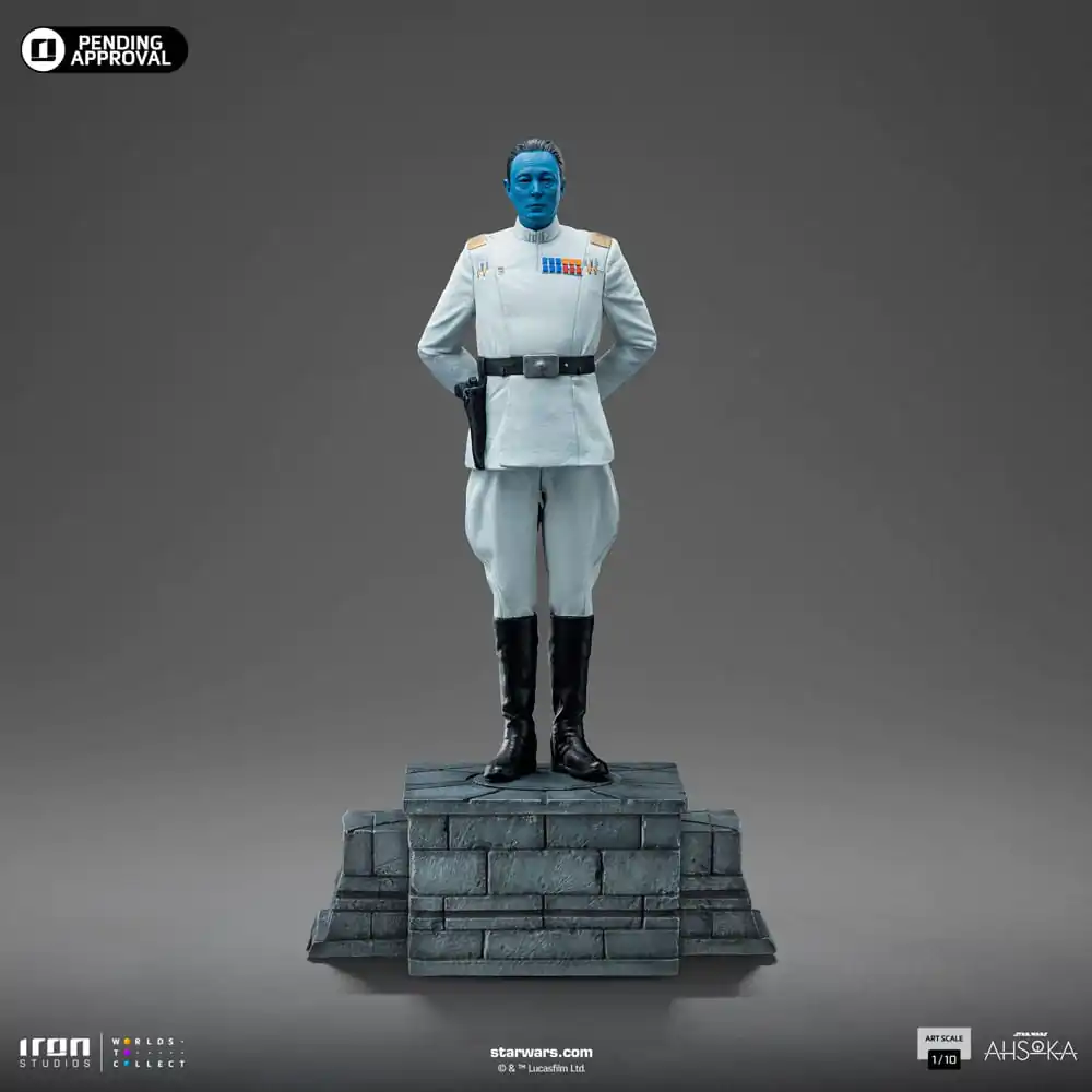 Star Wars Ahsoka Art Scale Kip 1/10 Grand Admiral Thrawn 25 cm fotografija izdelka