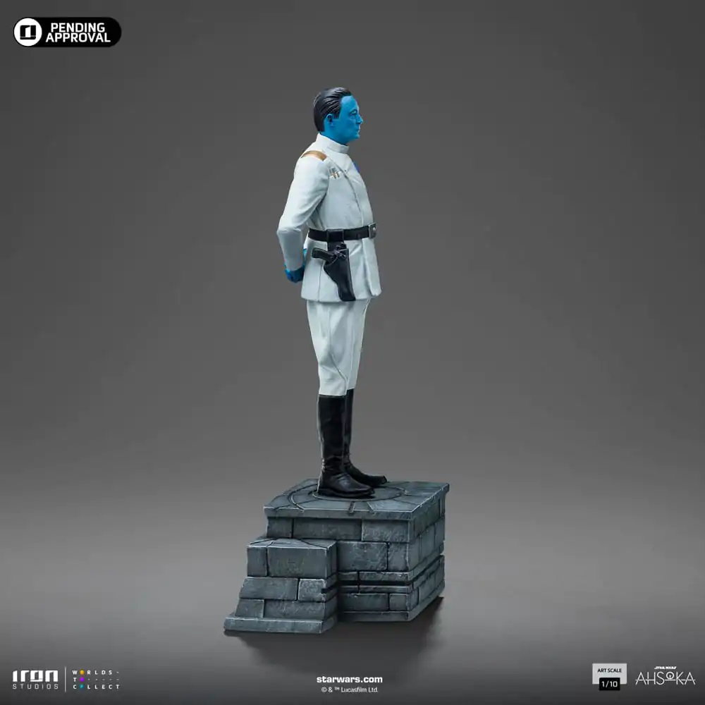 Star Wars Ahsoka Art Scale Kip 1/10 Grand Admiral Thrawn 25 cm fotografija izdelka